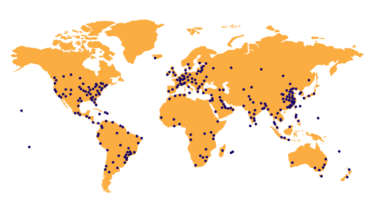 Cloudflare CDN Loactions