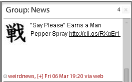 ‘News’ is one of my groups